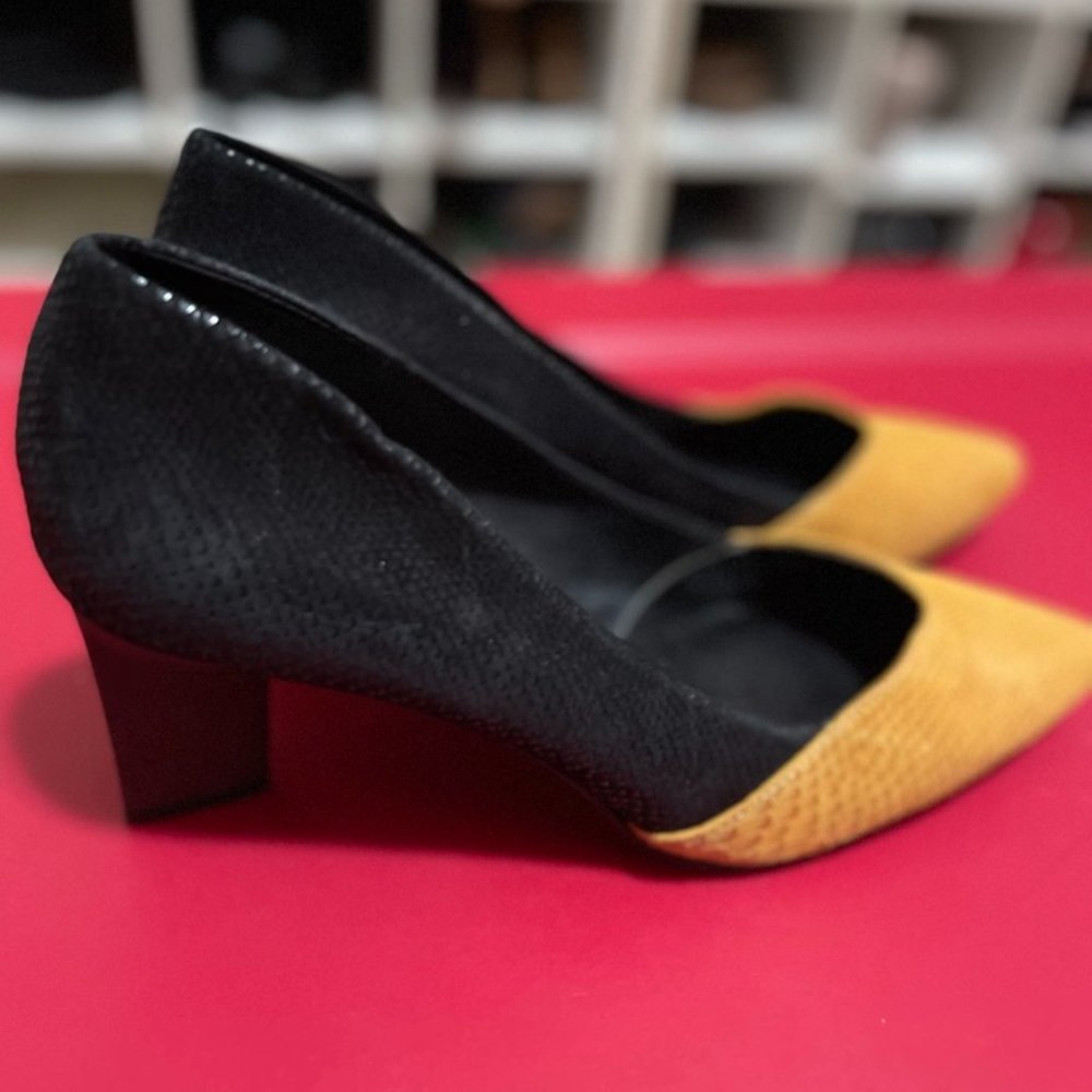 'LOGO' by Lori Goldstein Color Block Heels